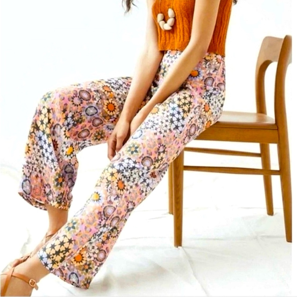 Anthropologie Geometric Pants